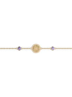 Bracelet Les Cadettes Birthstones Février améthyste