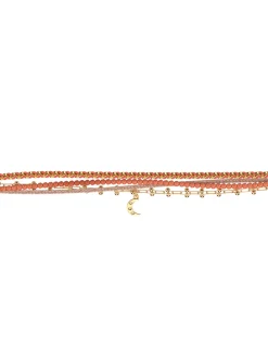 Bracelet Les Cadettes Mia doré et orange