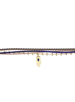 Bracelet Les Cadettes Mia quatre rangs main