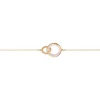 Bracelet Les Cadettes Sunset doré laqué nude