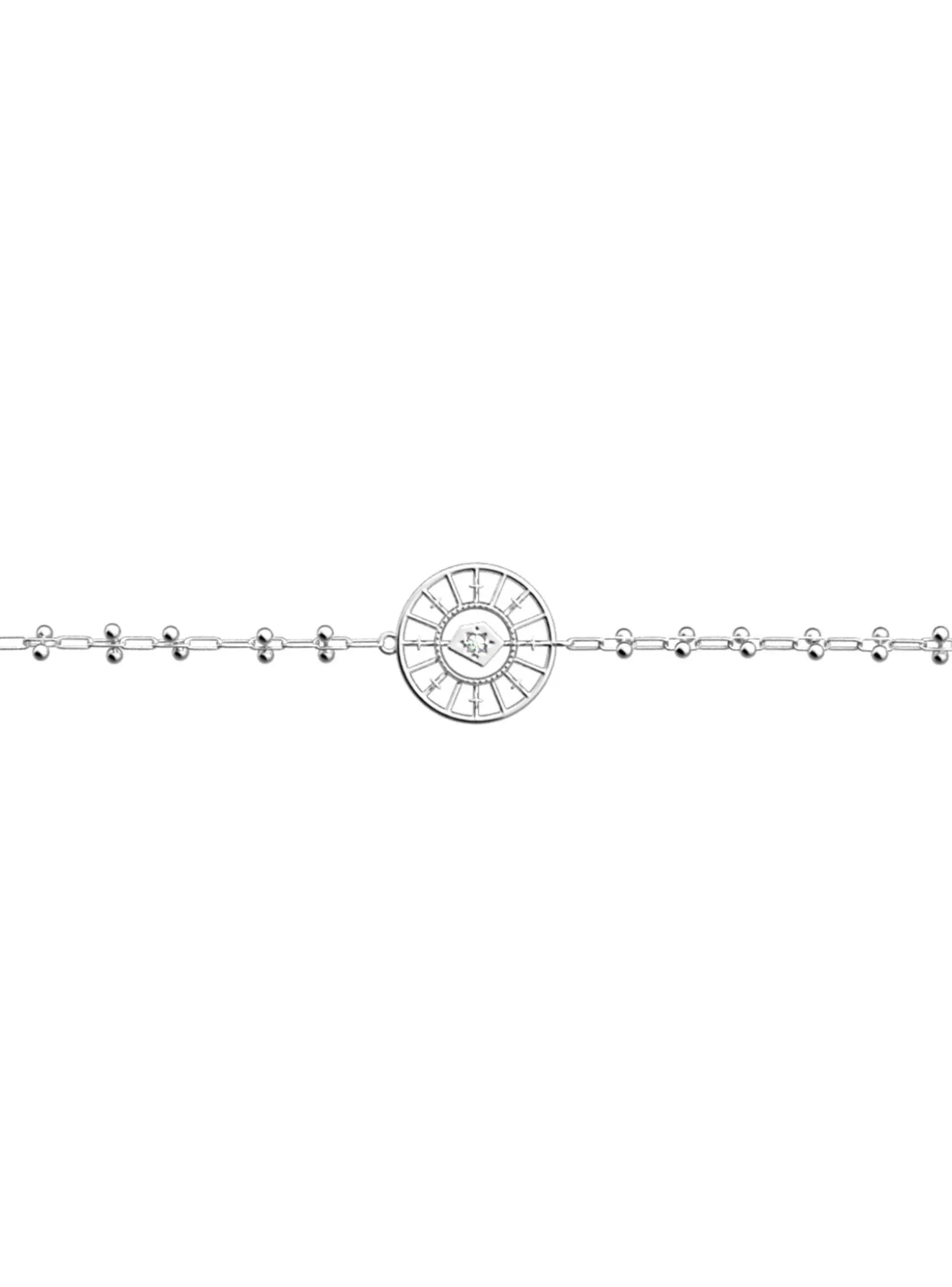 Bracelet Les Georgettes Astrale argenté 16mm