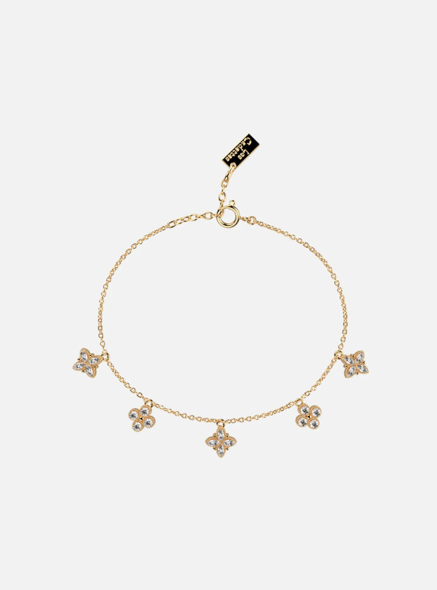 Bracelet Les Georgettes Fleurs doré_x005f_x000D_Collection Les Cadettes
