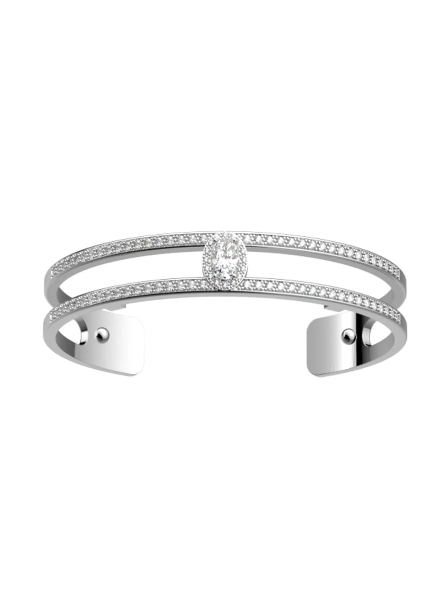 Bracelet Les Georgettes Nuit argenté 8mm_x005f_x000D_Collection Les Précieuses