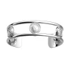 Bracelet Les Georgettes Pépite argenté 14mm