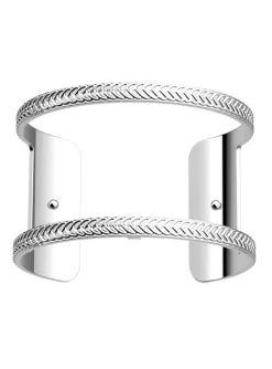 Bracelet Les Georgettes Pure Tresse argenté 40mm