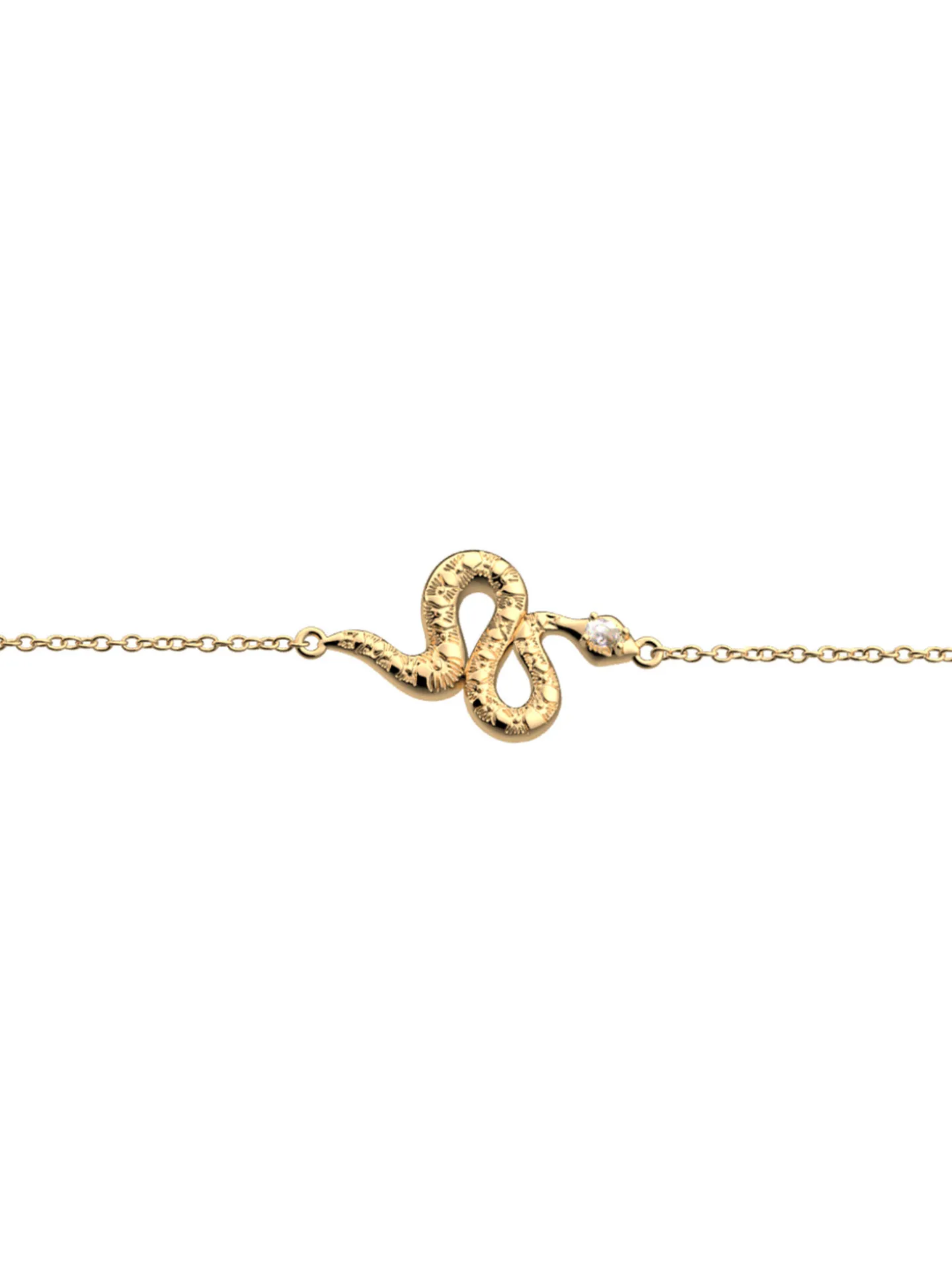 Bracelet Les Georgettes Serpent doré_x005f_x000D_Collection Les Précieuses
