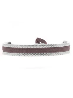 Bracelet Les Interchangeables Jonc Ruban 4mm_x005f_x000D_Matelassé Violet 2
