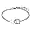 Bracelet Lotus Collection Bliss anneaux entrelacés