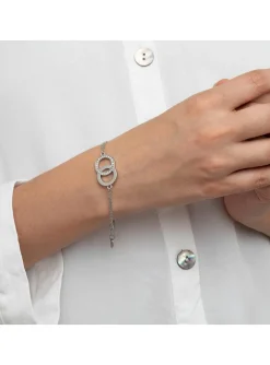 Bracelet Lotus Collection Bliss anneaux entrelacés