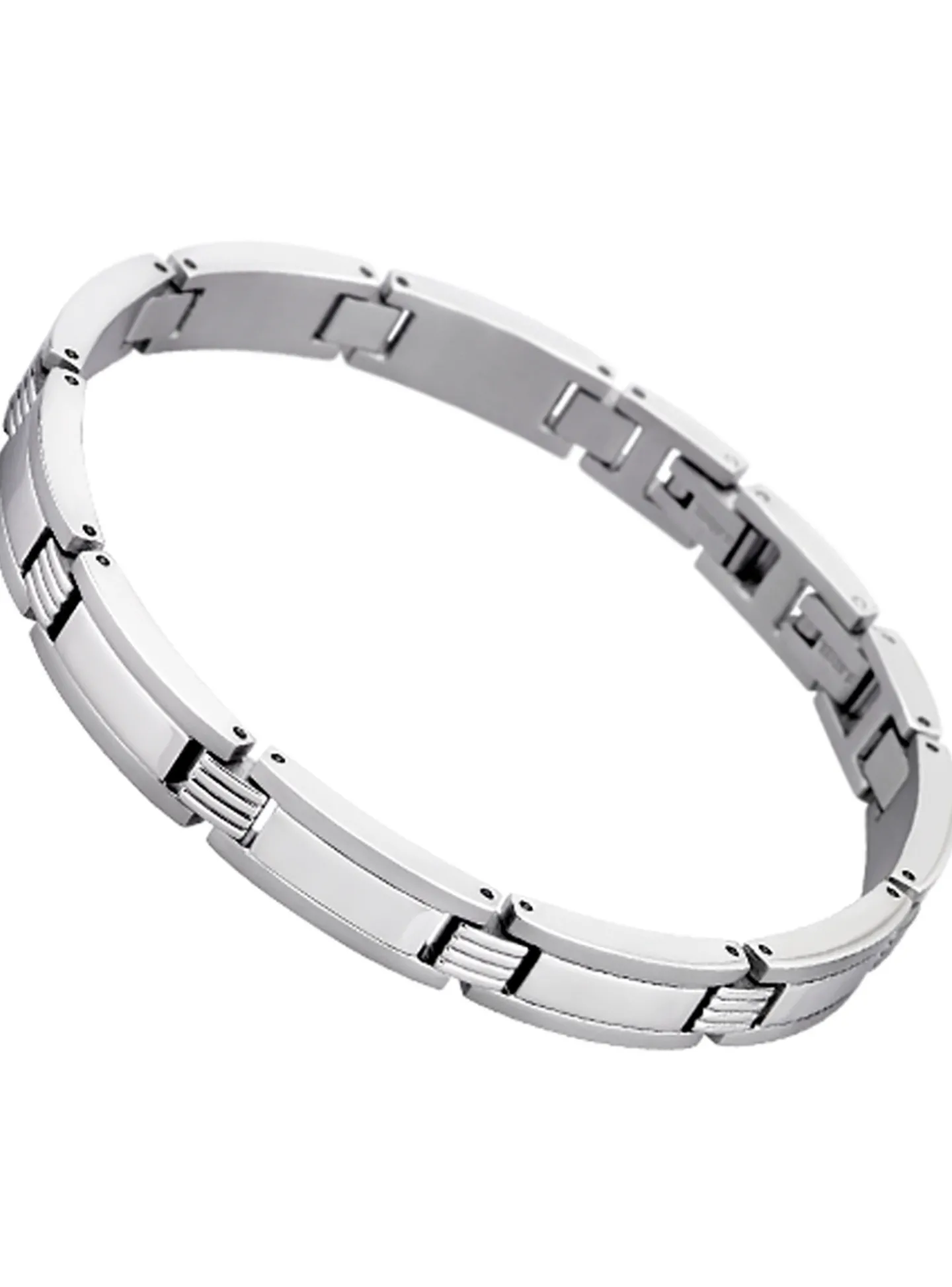 Bracelet Lotus homme acier Men In Black