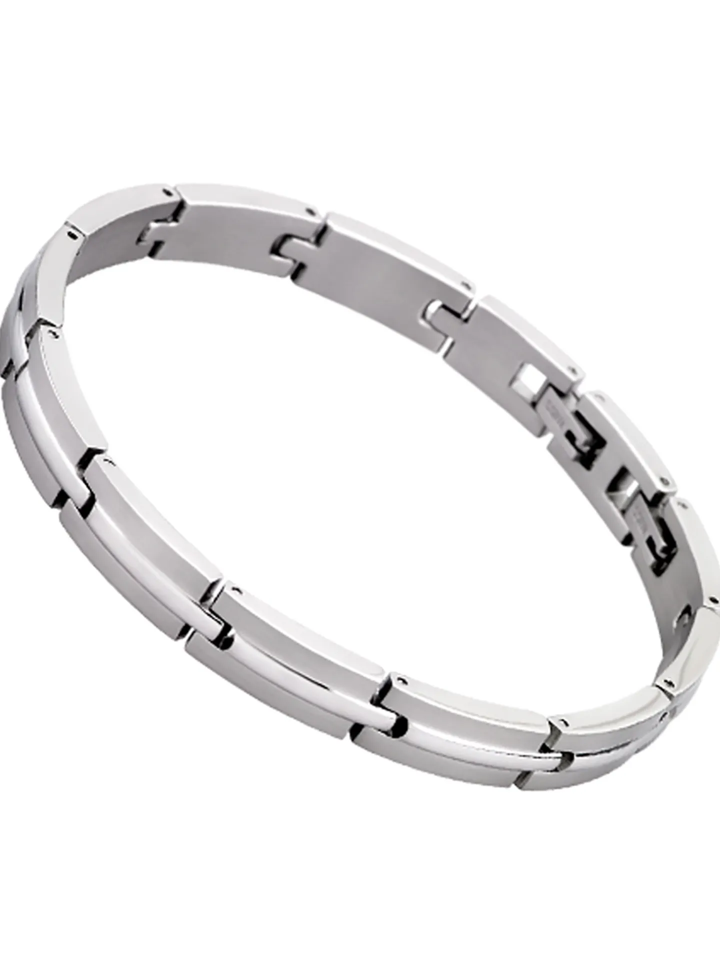 Bracelet Lotus homme maillons acier