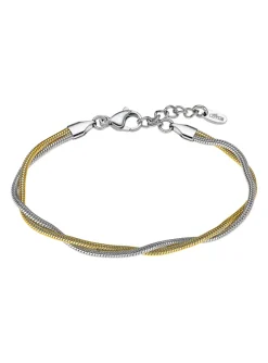 Bracelet Lotus Style bicolore