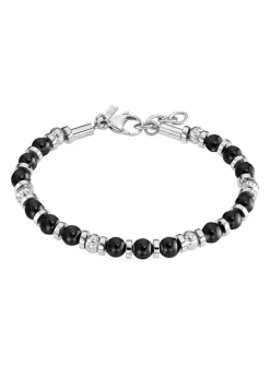 Bracelet Lotus Style perle noire