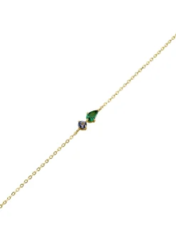 Bracelet souple Agatha Astro doré