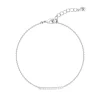 Bracelet souple Agatha Barshine_x005f_x000D_argent et oxyde de zirconium