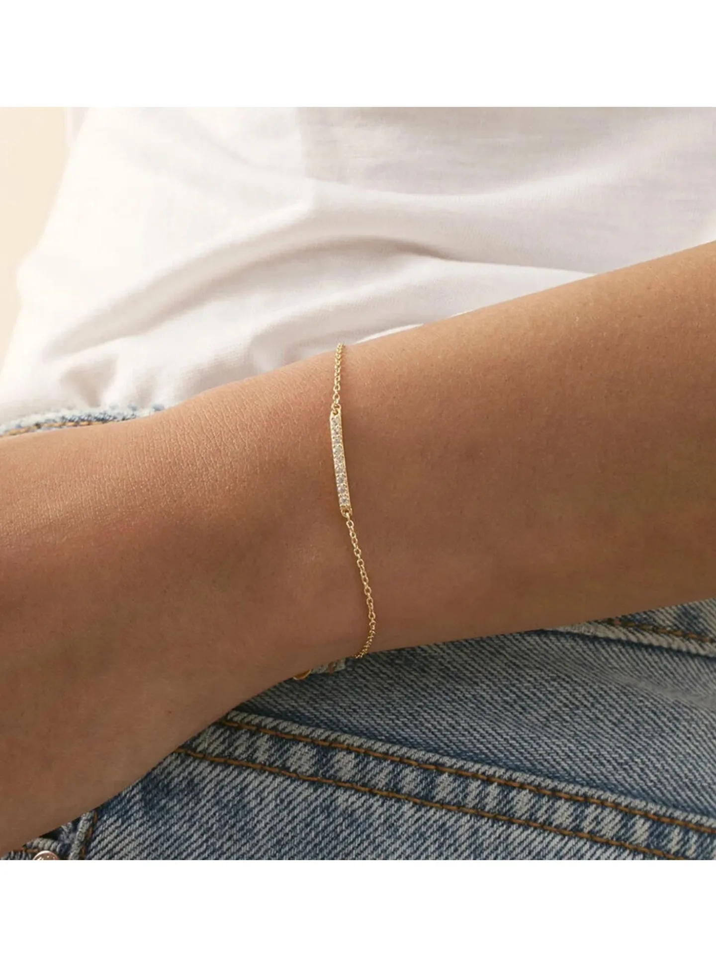 Bracelet souple Agatha Barshine doré