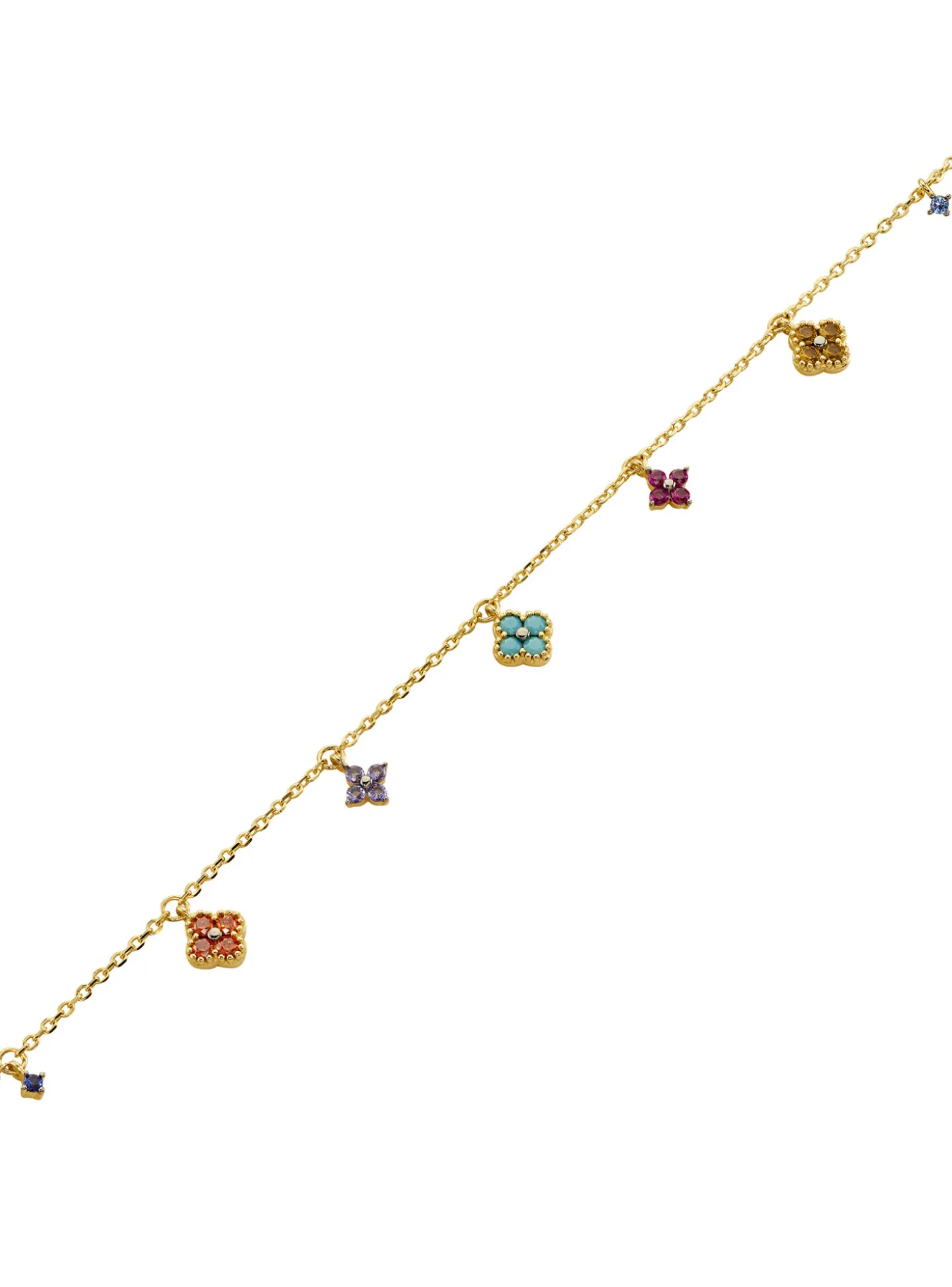 Bracelet souple Agatha Beloved pampilles doré