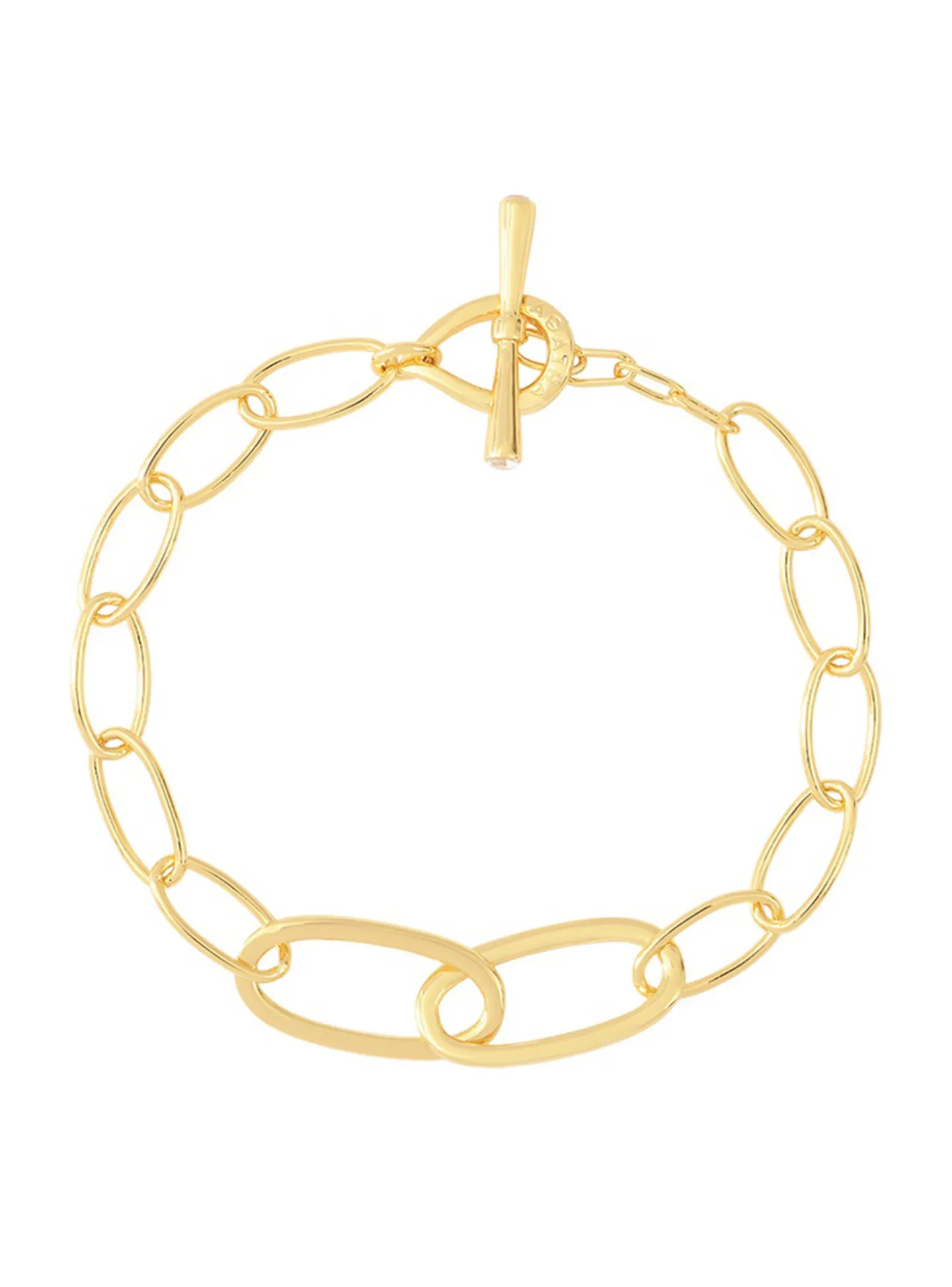 Bracelet souple Agatha Chain doré