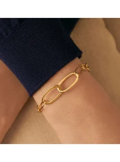 Bracelet souple Agatha Chain doré