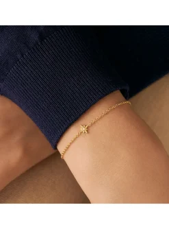 Bracelet souple Agatha Ourse doré