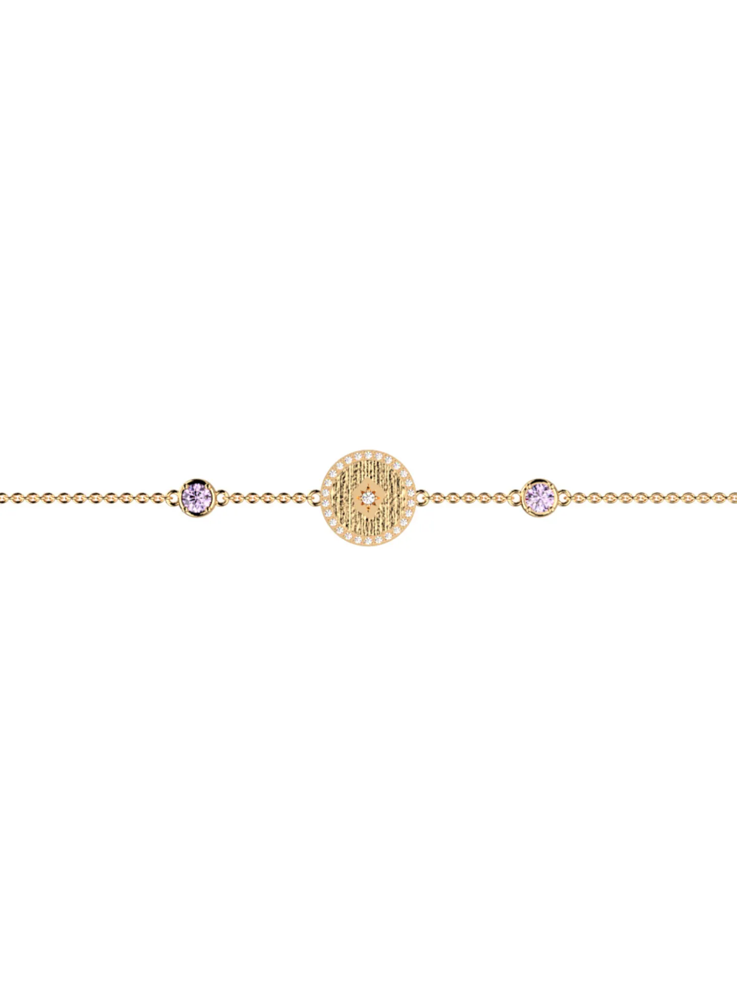 Bracelet souple Les Cadettes Birthstones Juin_x005f_x000D_alexandrite