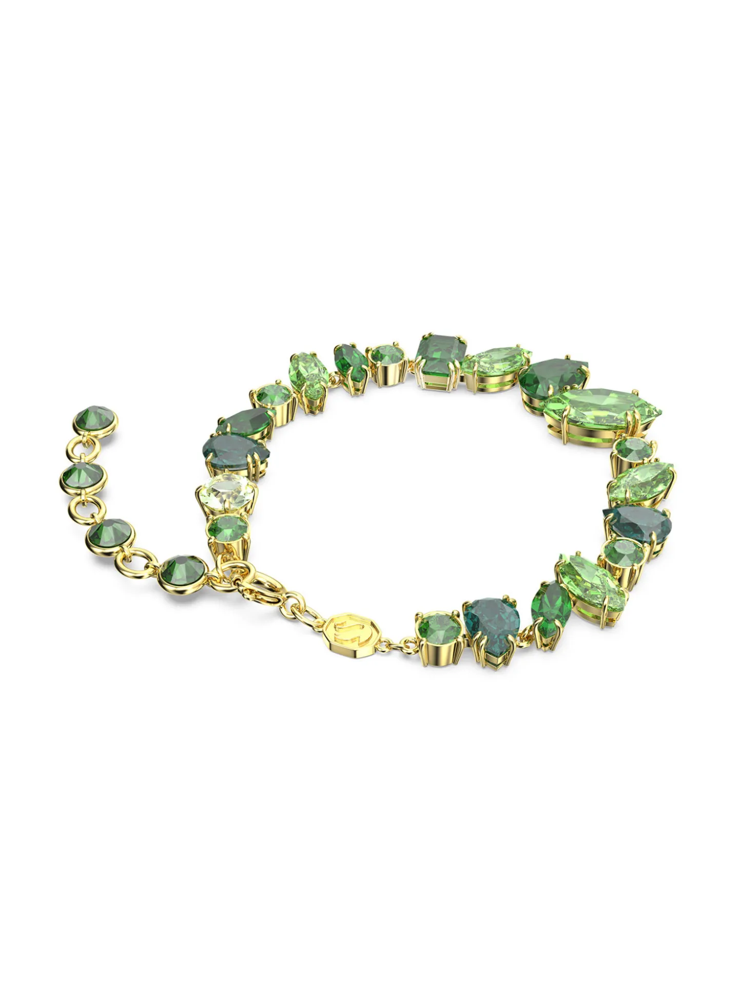 Bracelet Swarovski Gema cristaux verts