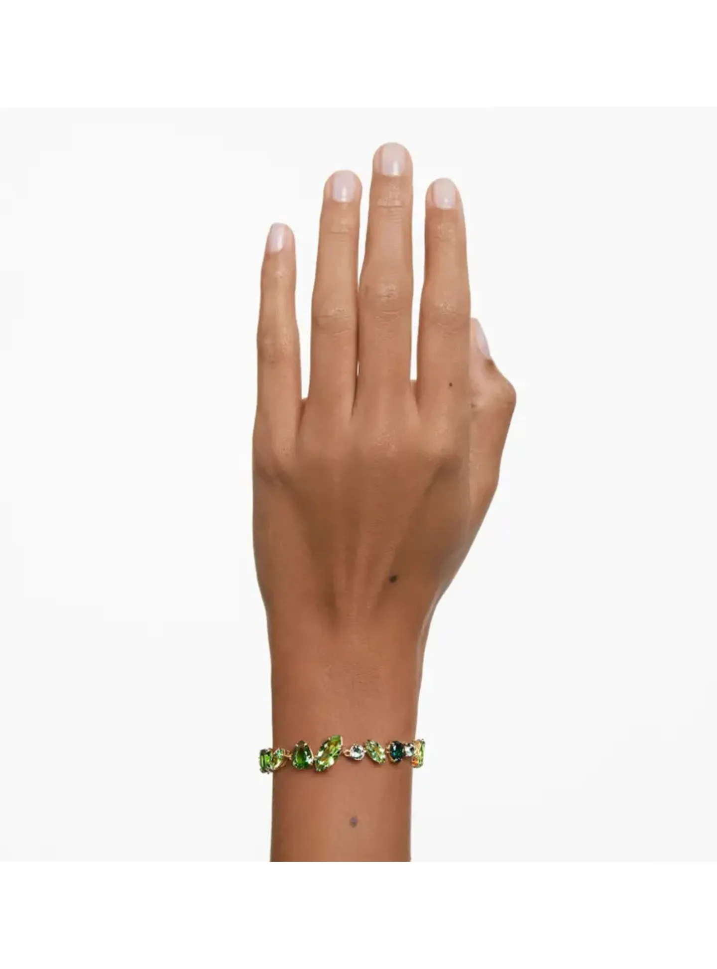 Bracelet Swarovski Gema cristaux verts