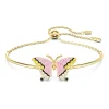 Bracelet Swarovski Idyllia Papillon rose et doré