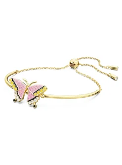 Bracelet Swarovski Idyllia Papillon rose et doré
