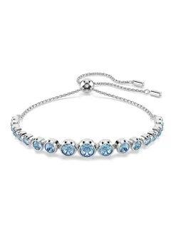 Bracelet Swarovski Imber argenté et bleu