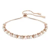 Bracelet Swarovski Matrix rosé perles