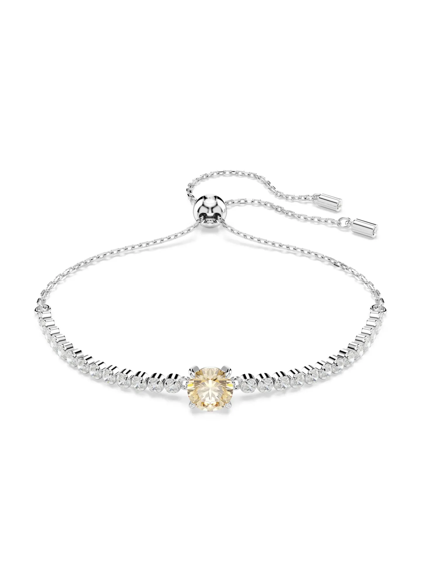 Bracelet Swarovski Matrix Tennis champagne