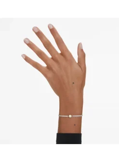 Bracelet Swarovski Matrix Tennis champagne