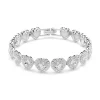 Bracelet Tennis Ariana Grande x Swarovski Angelic_x005f_x000D_coeurs argentés
