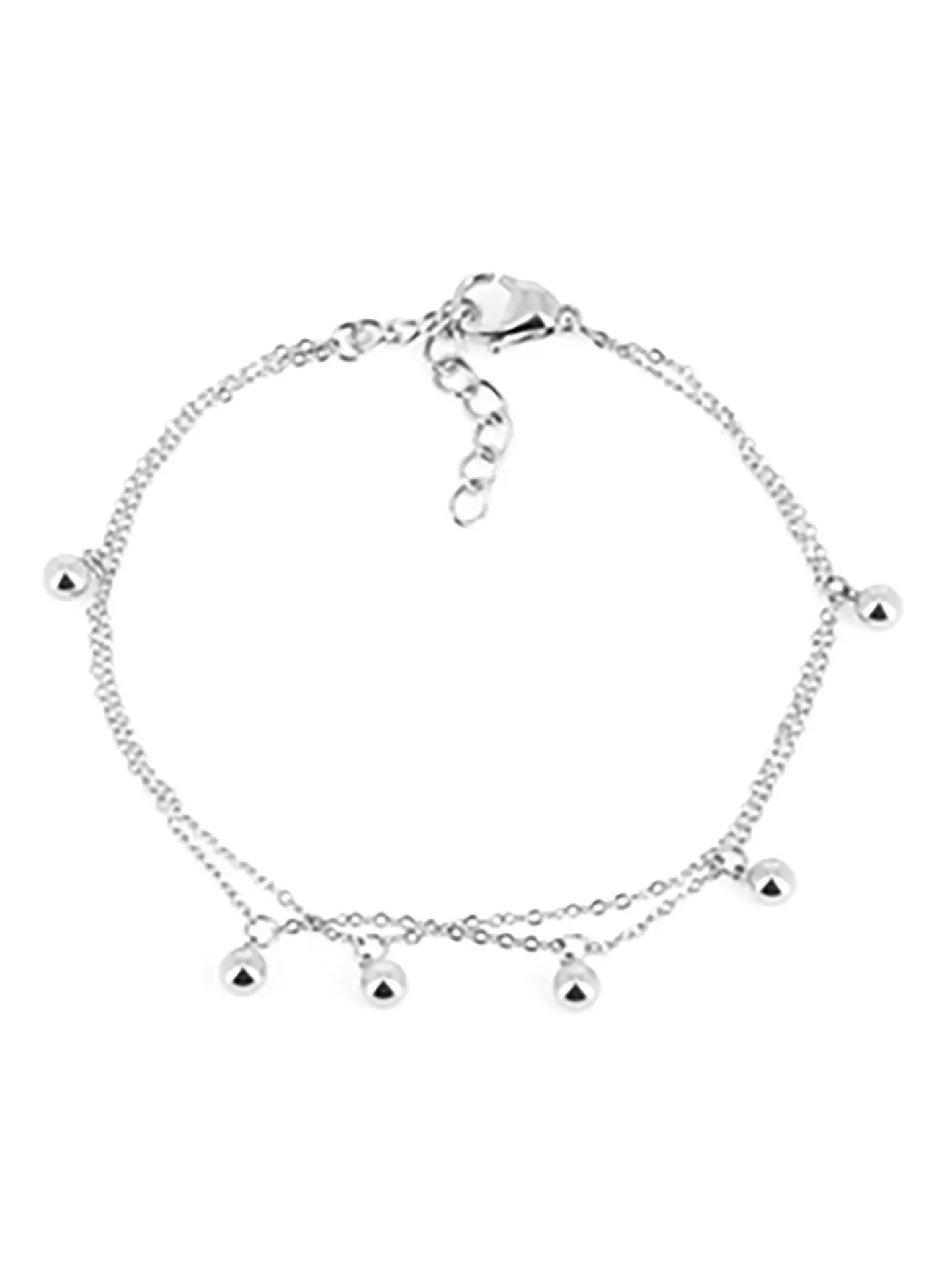 Bracelet Zag Bijoux acier pampilles