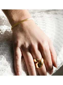 Bracelet Zag Bijoux Anubis maille serpent