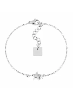 Bracelet Zag Bijoux Astral acier étoile oxyde