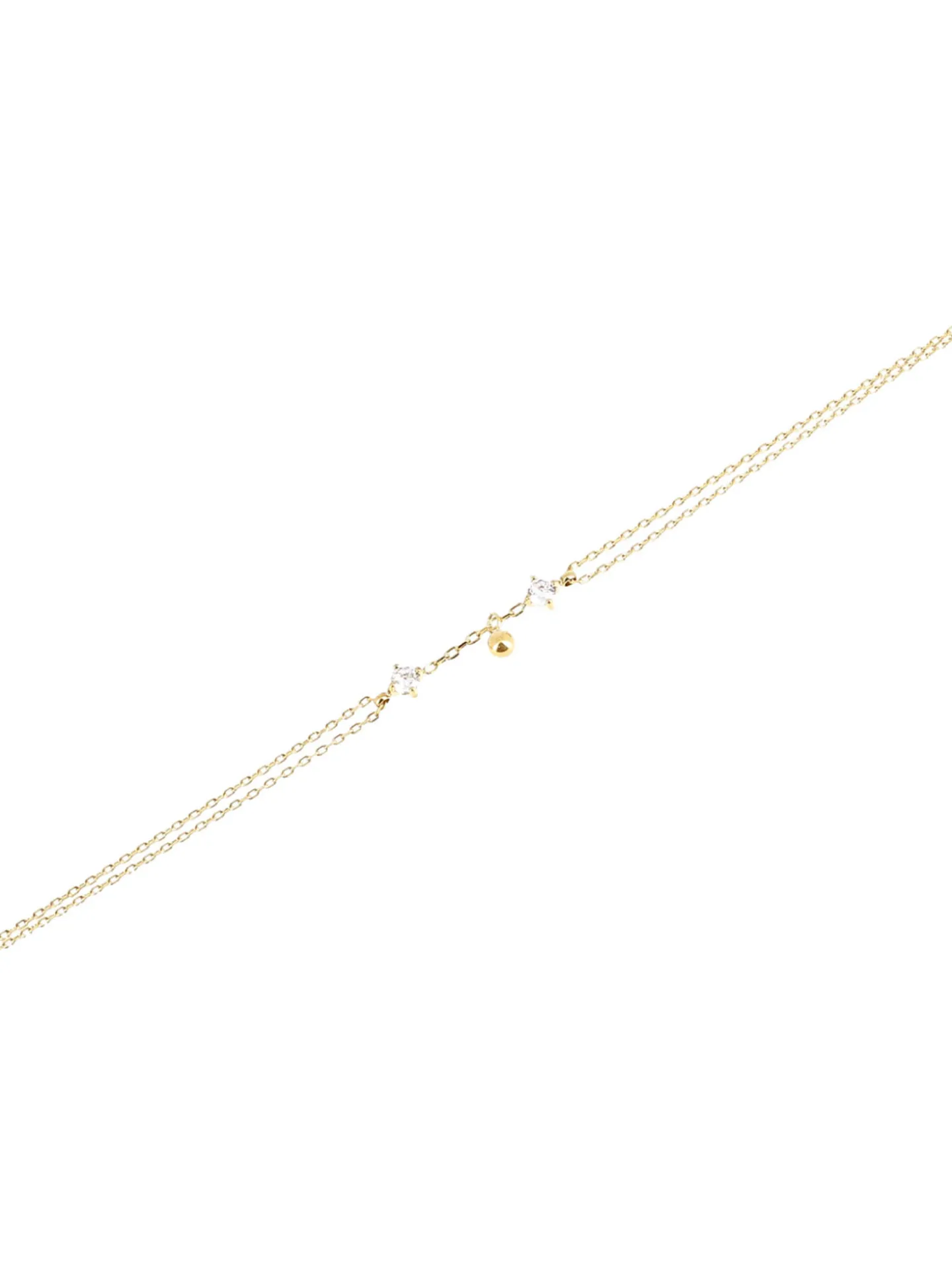 Bracelet Zag Bijoux Bruma acier doré oxydes