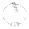 Bracelet Zag Bijoux Ceres acier zirconium