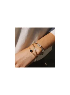 Bracelet Zag Bijoux Dorea gros maillons