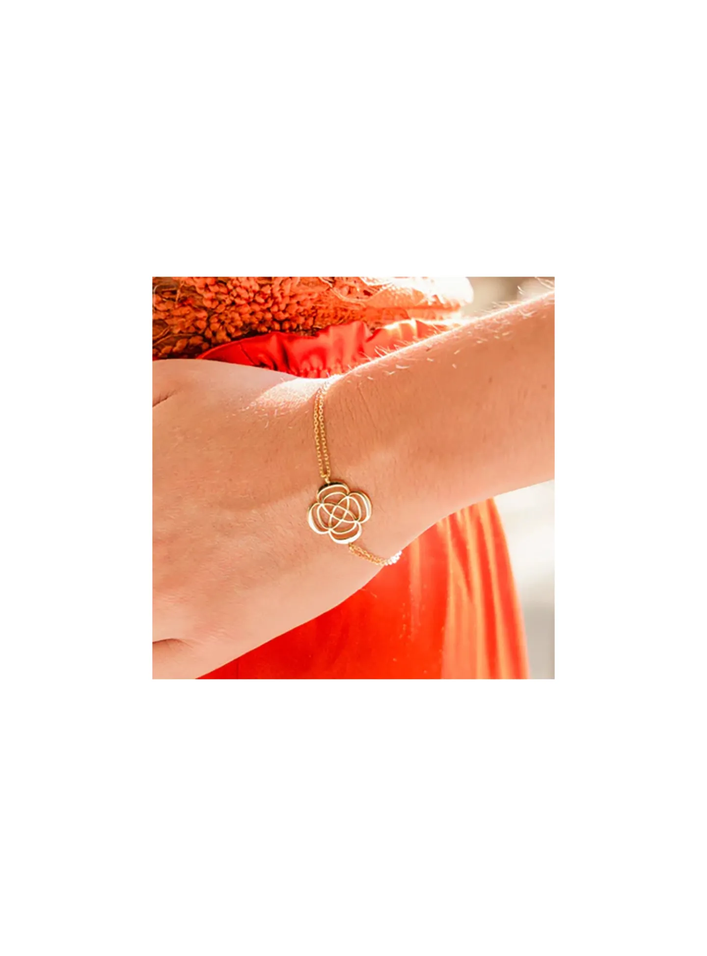Bracelet Zag Bijoux Isaki acier doré