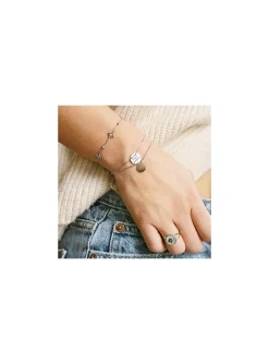 Bracelet Zag Bijoux Manhattan acier étoiles oxydes