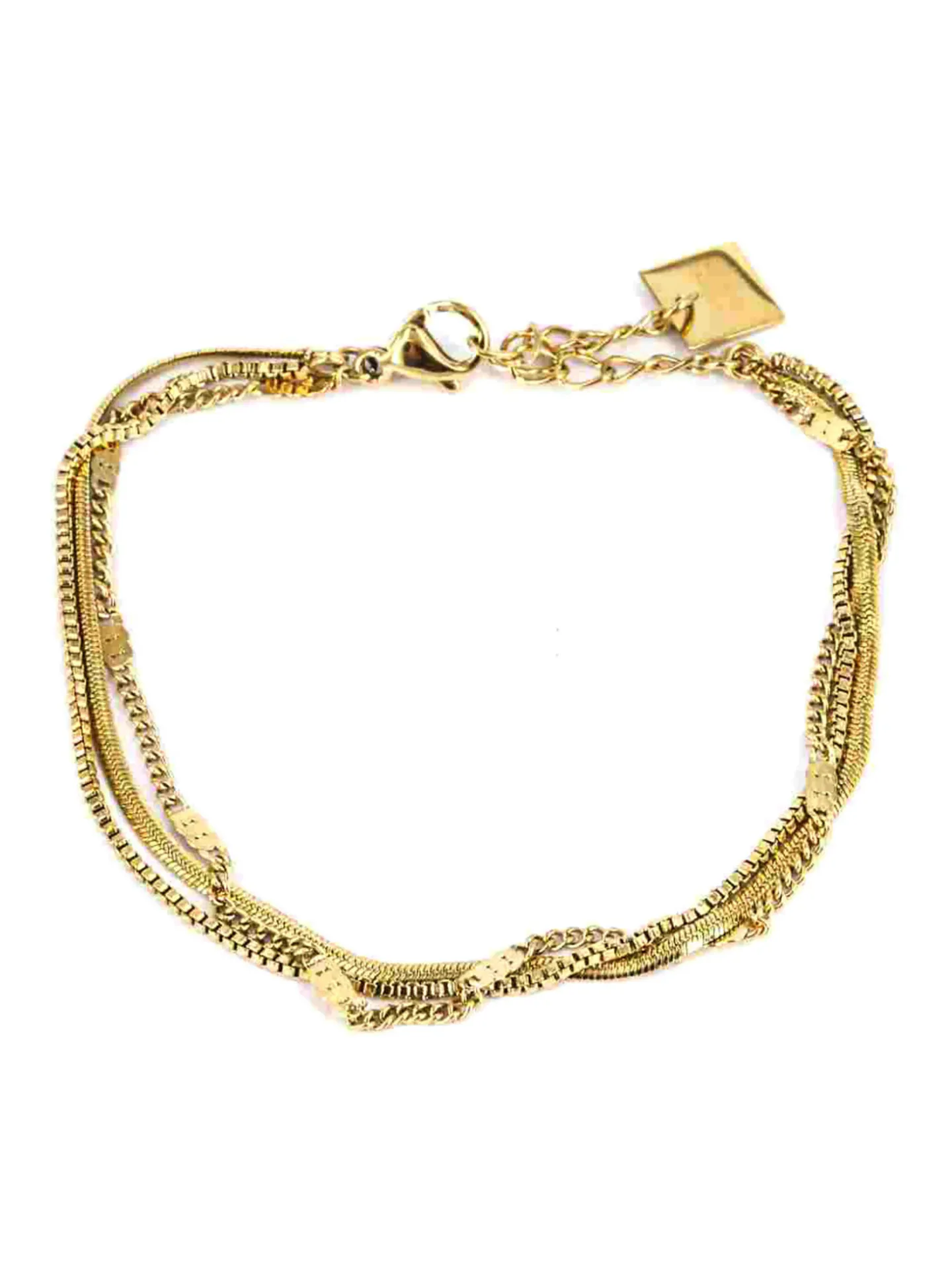Bracelet Zag Bijoux Multi rang diverses mailles