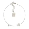 Bracelet Zag Bijoux Newton acier étoile oxydes