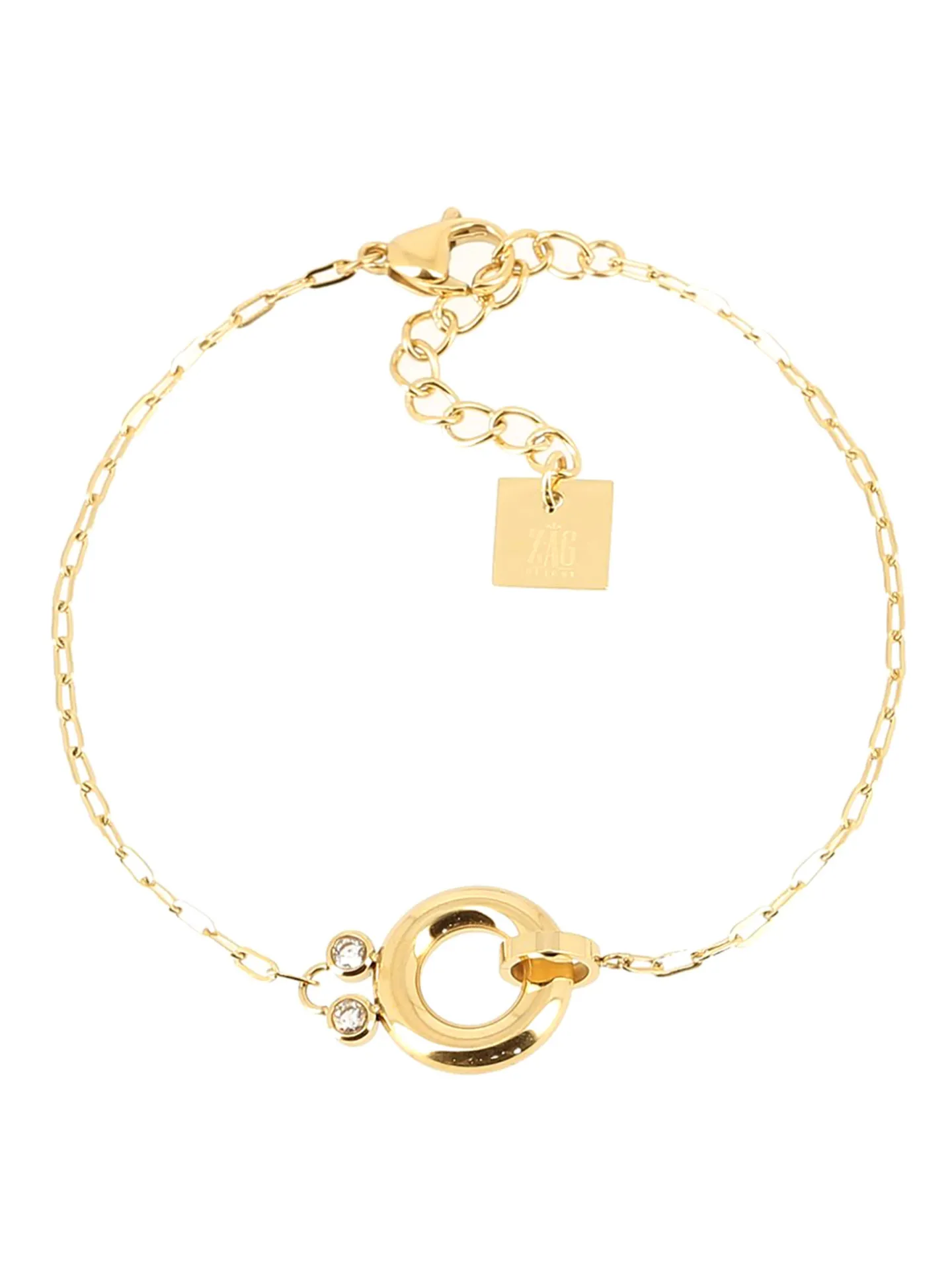 Bracelet Zag Bijoux oxyde de zirconium
