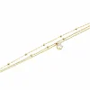 Bracelet Zag Bijoux Radieux acier doré oxyde