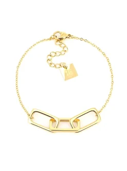 Bracelet Zag Bijoux Simple 3 anneaux rectangulaires