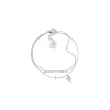 Bracelet Zag Bijoux Solna acier trèfle étoile