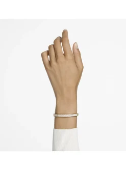 Bracelet-jonc Swarovski Dextera doré