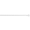 Chaine Brillaxis forcat or blanc 18 carats 1.7 mm